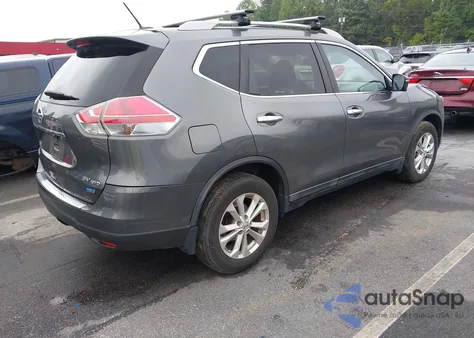 2014 Nissan Rogue Sv из США, поврежденный, VIN 5N1AT2MV7EC793019